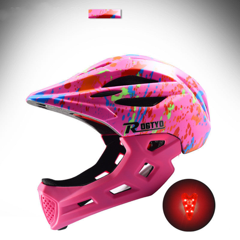 Children's Balance Bike Helmet Riding Cap Full Face Helmet