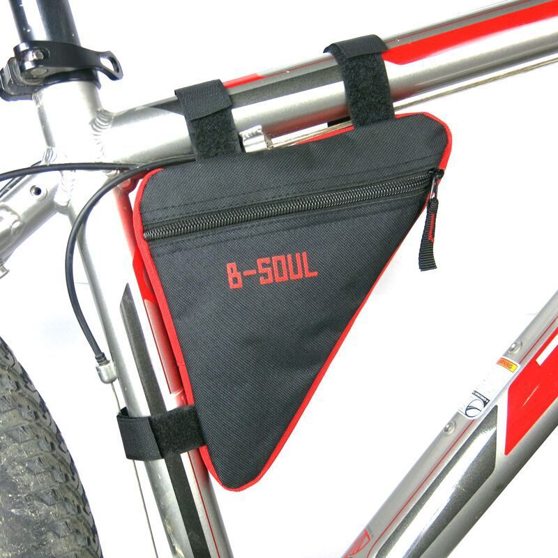 Saddle bag riding bicycle mountain bike bag triangle tool kit upper tube beam bag bicycle equipment accessories